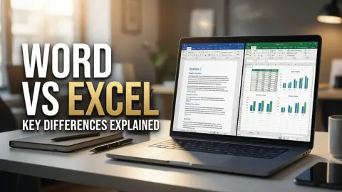 Microsoft Word vs Excel: Key Differences Explained