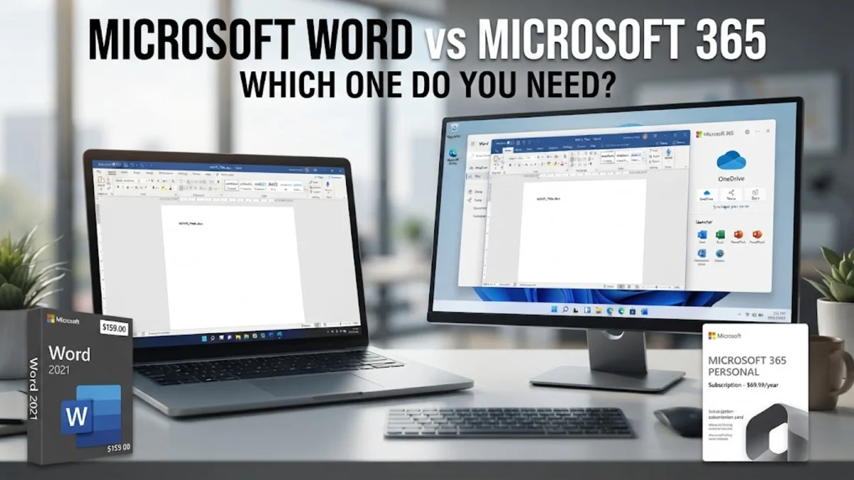 Microsoft Word vs Microsoft 365: Which One Do You Need?