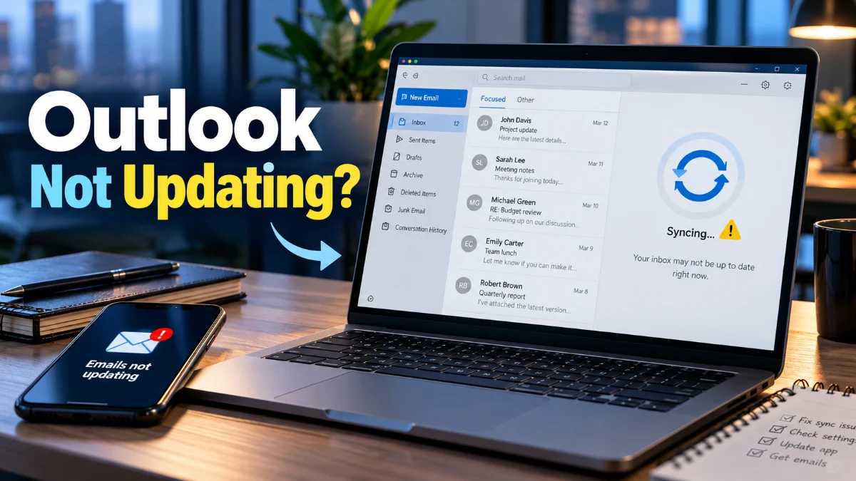 Why Is Your Outlook Email Not Updating and How to Fix It