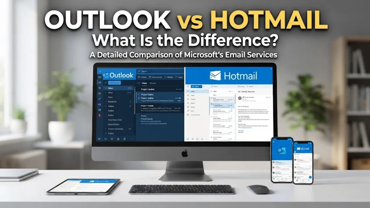 Outlook vs Hotmail: What Is the Difference?