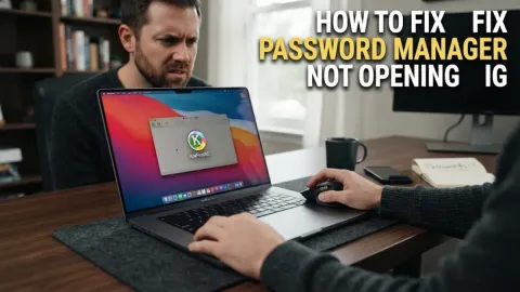 How to Fix Password Manager Not Opening