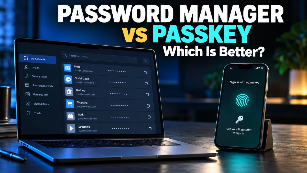Password Manager vs Passkey: Which Is Better?