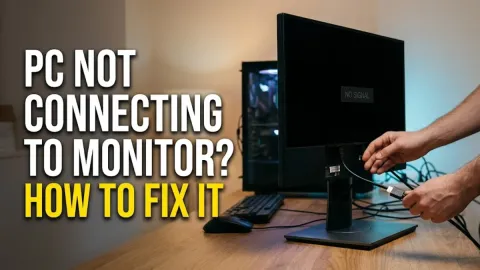 Why Is Your PC Not Connecting to Monitor and How to Fix It