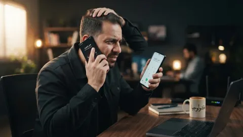 حل مشكلة الموبايل يستقبل مكالمات ولا يتصل