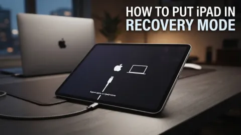 How to Put iPad in Recovery Mode