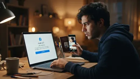 طريقة استرجاع حساب فيسبوك الذي يطلب تأكيد الهوية