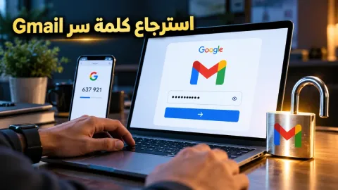 طريقة استرجاع كلمة السر في gmail والوصول للحساب