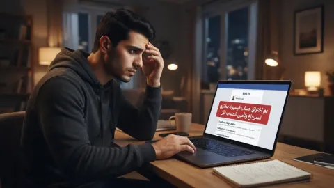 استرجاع حساب فيسبوك مخترق وخطوات تأمينه بالكامل