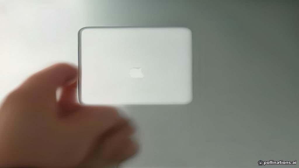 Person holding an iPhone showing the power off screen