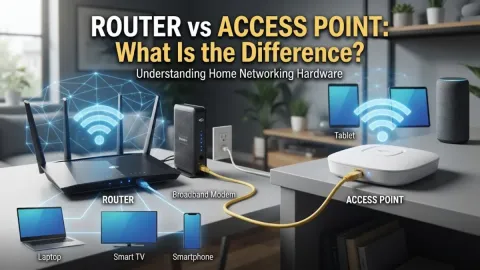 Router vs Access Point: What Is the Difference?