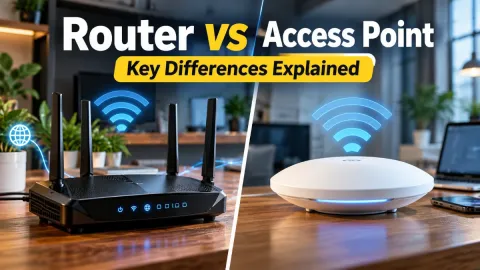 Router vs Access Point: Key Differences Explained