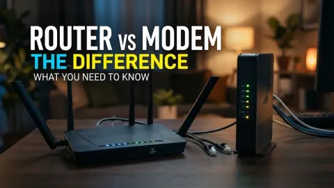 Router vs Modem Difference: What You Need to Know