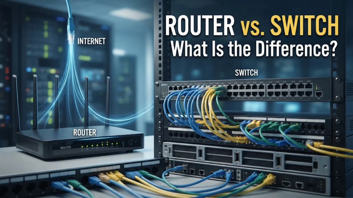 Router vs. Switch: What Is the Difference?