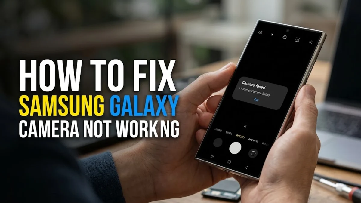 How to Fix Samsung Galaxy Camera Not Working