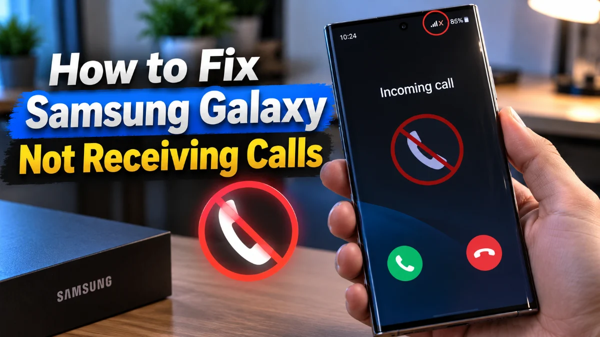How to Fix Samsung Galaxy Not Receiving Calls