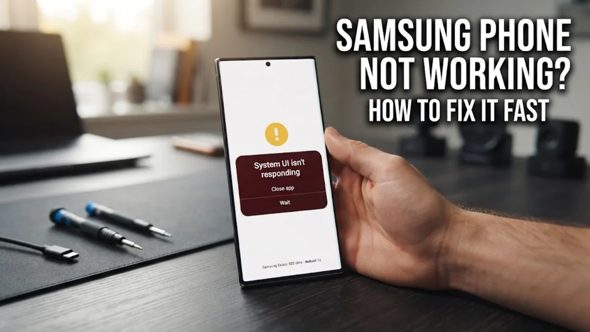 Samsung Phone Not Working? How to Fix It Fast