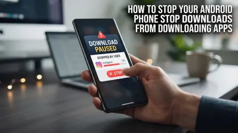 How to Stop Your Android Phone From Downloading Apps