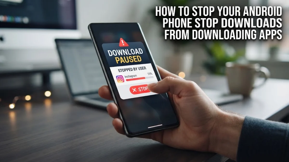 How to Stop Your Android Phone From Downloading Apps