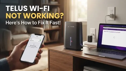 How to Fix Telus Wi-Fi Not Working