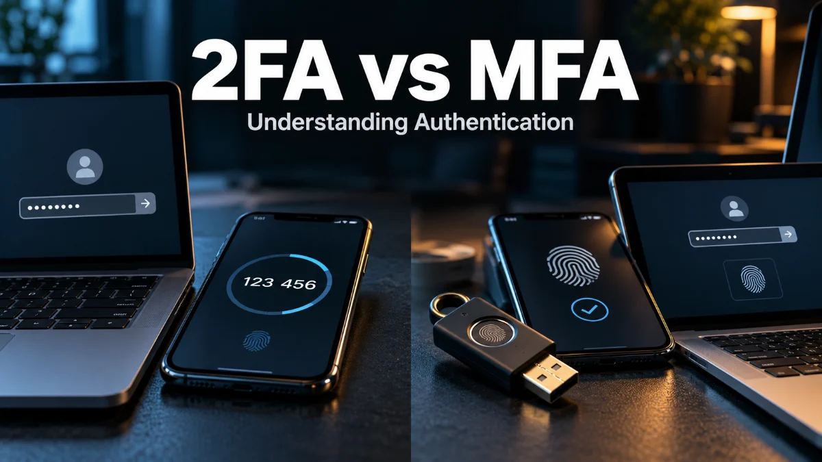 Two Factor Authentication vs Multi Factor Authentication