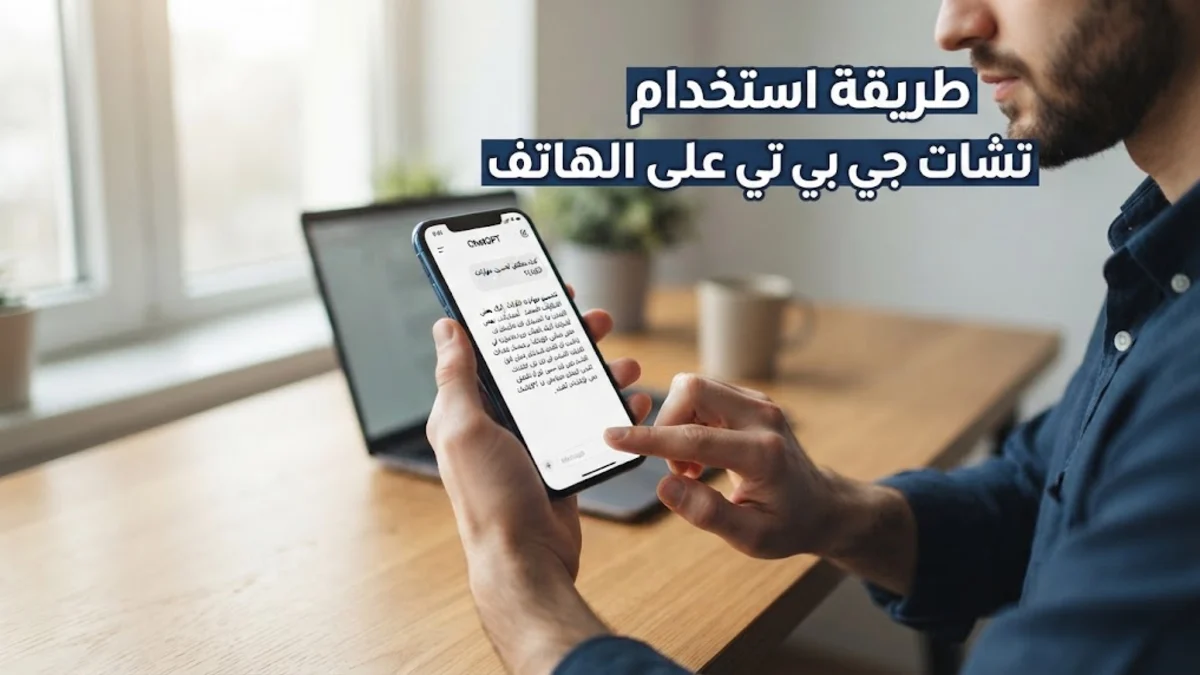طريقة استخدام تشات جي بي تي على الهاتف