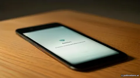 شاشة استعادة كلمة المرور على الهاتف الذكي