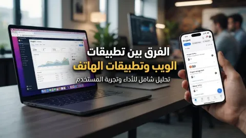 الفرق بين تطبيقات الويب وتطبيقات الهاتف