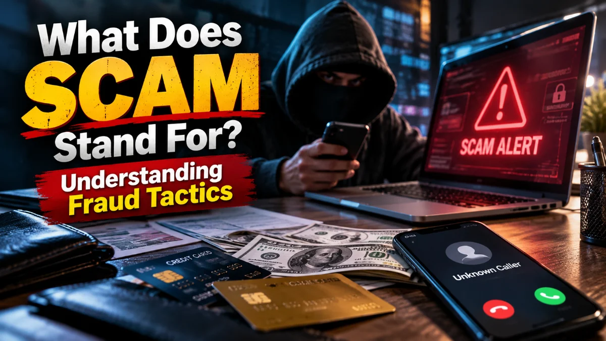 What Does Scam Stand For? Understanding Fraud Tactics