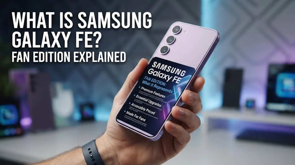 What Is Samsung Galaxy FE? Fan Edition Explained