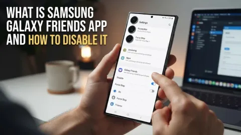 What Is Samsung Galaxy Friends App and How to Disable It