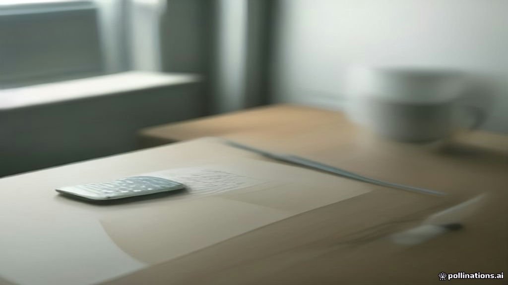 A modern laptop on a clean desk workspace showing an operating system interface.