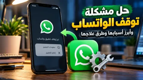 حل مشكلة توقف الواتساب وأبرز أسبابها وطرق علاجها