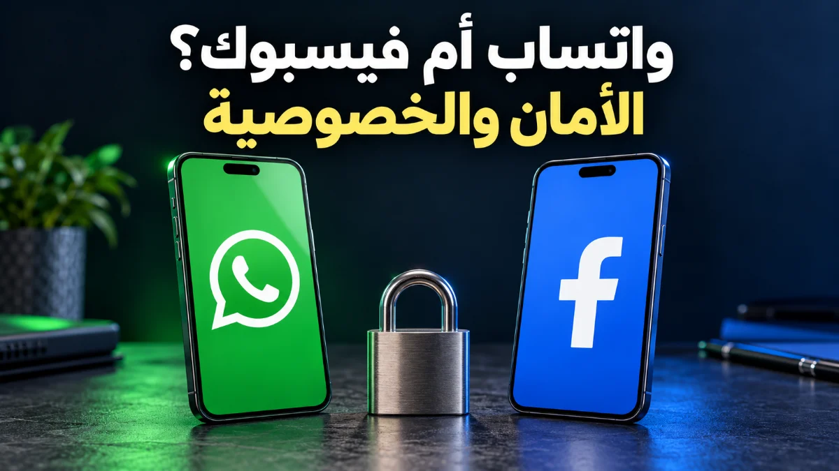 الفرق بين الواتساب والفيسبوك في الأمان والخصوصية