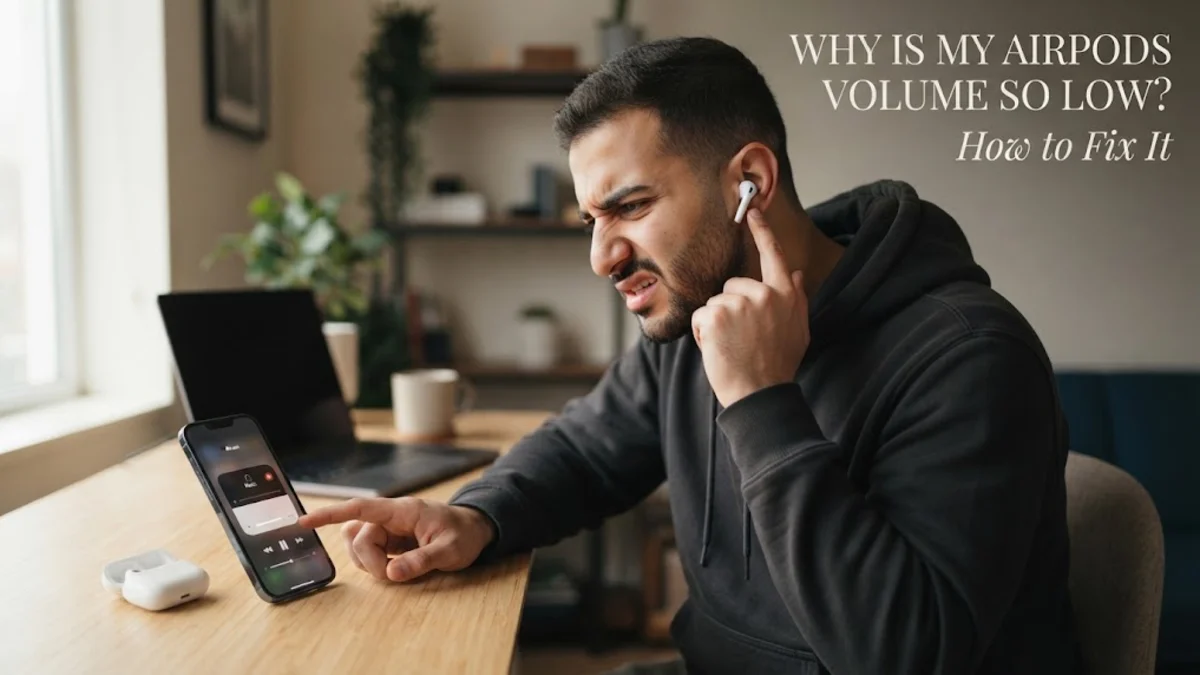 Why Is My AirPods Volume So Low? How to Fix It