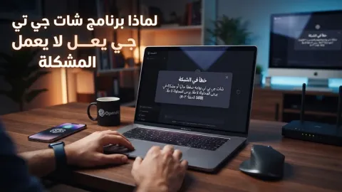 لماذا برنامج شات جي بي تي لا يعمل وحل المشكلة
