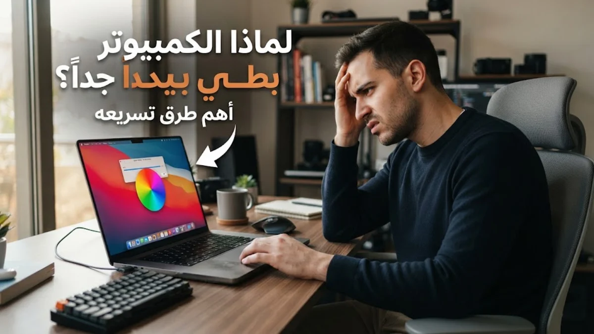 لماذا الكمبيوتر بطيء جدا وأهم طرق تسريعه