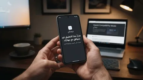 لماذا gemini لا يتوافق مع جهازك وحل المشكلة