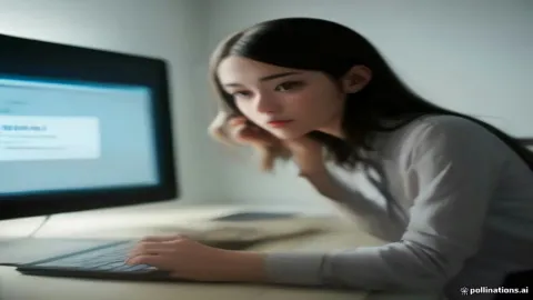 Person looking at a security warning on a laptop screen