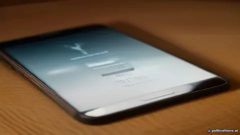 Smartphone displaying a security lock notification screen