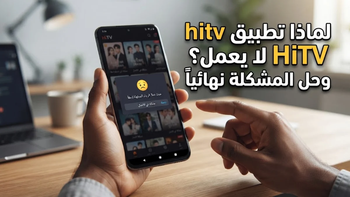 لماذا تطبيق hitv لا يعمل وحل المشكلة نهائياً
