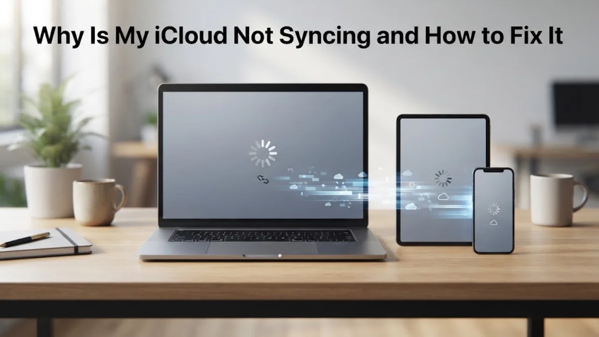 Why Is My iCloud Not Syncing and How to Fix It