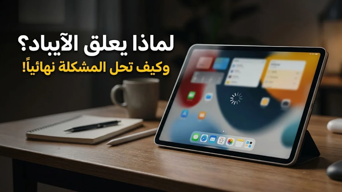 لماذا الايباد يعلق وكيف تحل المشكلة نهائياً