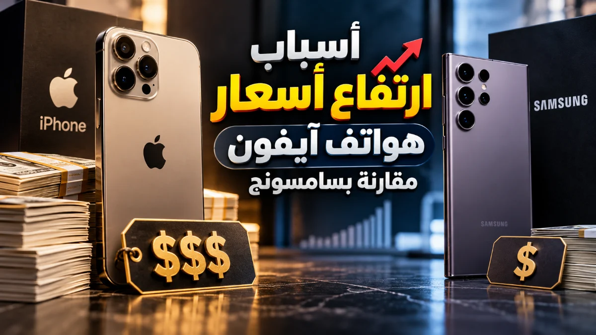 أسباب ارتفاع أسعار هواتف آيفون مقارنة بسامسونج