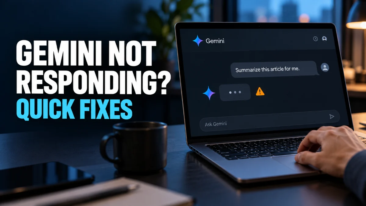 Why Is My Gemini Not Responding? Quick Fixes