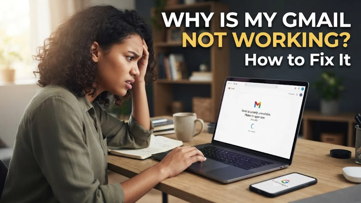 Why Is My Gmail Not Working? How to Fix It