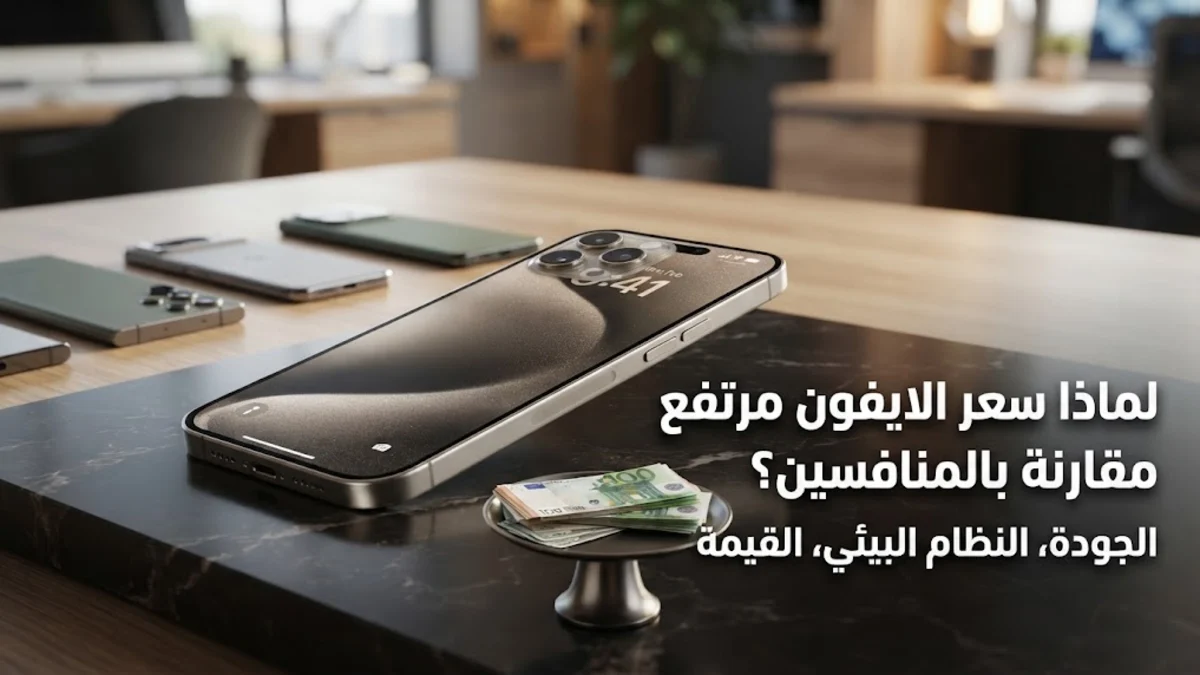 لماذا سعر الايفون مرتفع مقارنة بالمنافسين