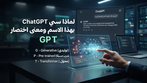 لماذا سمي ChatGPT بهذا الاسم ومعنى اختصار GPT