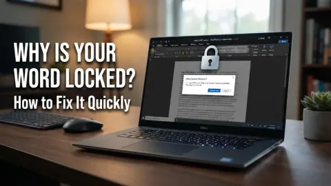 Why Is My Microsoft Word Locked and How to Fix It