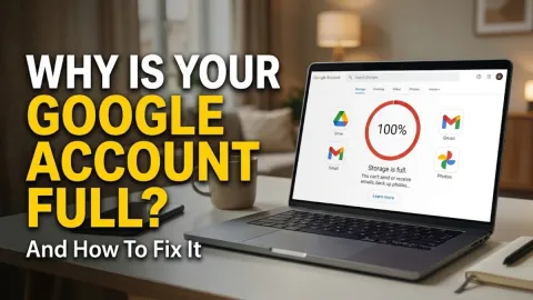 Why Is Your Google Account Full and How to Fix It