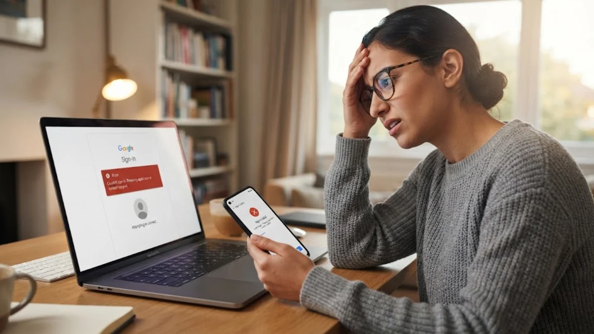 Why Is My Google Account Not Signing In? How to Fix It